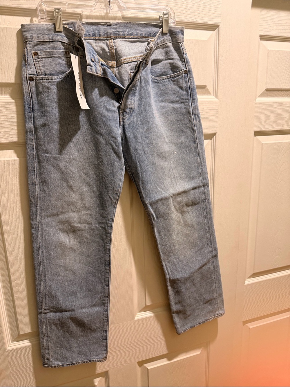 Levi Light Blue Men's Straight-Leg Jeans
